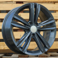 R17x7  5X112  ET  45  57.1  B5619  Gun Metal (GM)  For VW  (P)