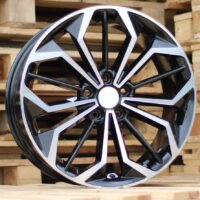R18x8  5X108  ET  55  63.4  FE187  (FBX216)  Black Polished (MB)  For FORD  (Z4)  (HYBRID FORGED)