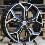 R16x6.5  5X114.3  ET  50  67.1  FE190  (YF5690)  Black Polished (MB)  For KIA  (K7)  (HYBRID FORGED)