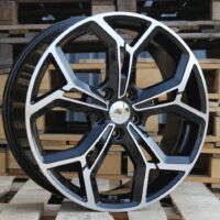 R19x7.5  5X114.3  ET  50  67.1  FE190  Black Polished (MB)  For KIA  (P2+P)