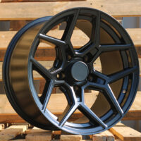 R17x9  5X127  ET  0  78.1  D1446  Black Half Matt (BLHM)  For 4X4  (Z4)