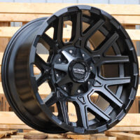 R20x10  8X165.1  ET  M19  121.3  B1234  Black Half Matt (BLHM)  For 4X4  (Z2)