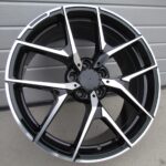 R17x8  5X112  ET  40  66.6  XE137  Black Polished (MB)  For MER  (P2+P1)