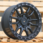 R17x8.5  5X139.7  ET  0  110.1  B1823  Black Half Matt (BLHM)  For 4X4  (Z4)