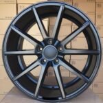 R17x7.5  5X114.3  ET  40  67.1  HX014  (QC2211)  Black Half Matt (BLHM)  For HAXER  (P2)