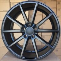R20x9  5X114.3  ET  35  70.5  HX014  (QC2211)  Black Half Matt (BLHM)  For HAXER  (P1)  ((AKC 90 Eur))