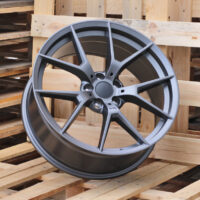 R20x10  5X120  ET  40  72.6  HE761  Gun Metal Half Matt (GMHM)  For BMW  (P1)  (Rear+Front)