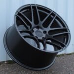 R19x10  5X120  ET  15  74.1  HX020  (SSA04)  Black Half Matt (BLHM)  For HAXER  (Z1)  (Rear+Front)