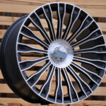 R21x10  5X112  ET  43  66.6  TX226  Black Polished (MB)  For MER  (K7)  (FORGED (Rear+Front))