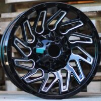 R17x9  6X139.7  ET  M10  110.1  Q1283  Black (BL)  For 4X4  (K4)  (Milling)