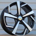 R17x7  5X114.3  ET  40  66.1  XE173  (FE174)  Black Polished (MB)  For NISS  (Z5)