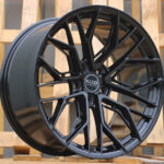 R22x10.5  5X112  ET  18  66.5  HX015F  (3S5981)  Black (BL)  For HAXER  (P)  (HYBRID FORGED)