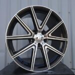 R18x8.5  5X114.3  ET  35  67.1  XFE07  Black Polished (MB)  For RACIN  (K7)  (Rear+Front)