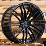 R20x9  5X112  ET  30  66.5  F1995  (YF0417)  Black (BL)  For AUD  (K8)  (HYBRID FORGED ABT Style)