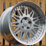 R18x9  5X120  ET  22  74.1  HX028  Silver+Polished Lip (SP)  For HAXER  (N2)  ())