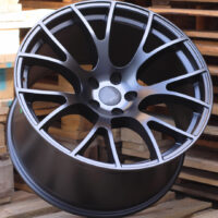 R20x11  5X115  ET  18  71.5  B5054  Black Half Matt (BLHM)  For RACIN  (K2)  (DODGE (Rear+Front) (C-030))