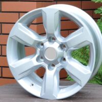 R17x7.5  6X139.7  ET  25  106.1  A691  Silver (SI)  For TOYOT  (R)  (4x4)