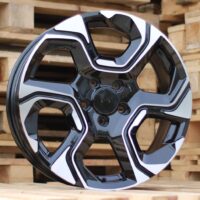 R18x7  5X114.3  ET  45  64.1  B5389  Black Polished (MB)  For HOND  (K4)