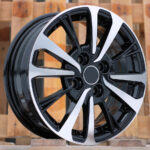 R14x5.5  4X100  ET  40  54.1  B1846  Black Polished (MB)  For TOYOT  (Z4)