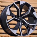 R22x10  5X112  ET  20  66.5  TX484  Black Polished (MB)  For AUD  (K7)  (FORGED Q8)