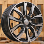 R15x6  4X100  ET  45  60.1  SW301  Black Polished (MB)  For RACIN  (P1)
