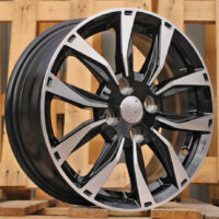 R15x6  4X100  ET  45  60.1  SW301  Black Polished (MB)  For RACIN  (P1)