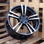 R20x9.5  5X130  ET  55  71.6  E946  (BY249)  Black Polished (MB)  For PORCH  (Z2)  (Rear+Front)