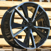 R18x7.5  5X114.3  ET  45  66.1  D1982  Black Polished (MB)  For NISS  (Z3+Z4)  (Qashqai NEW Model)