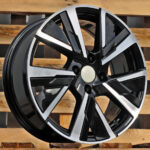 R15x6.5  4X108  ET  32  65.1  B5906  (LU2386)  Black Polished (MB)  For PEUG  (Z6)  (Carved Spokes)