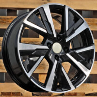 R15x6.5  4X108  ET  32  65.1  B5906  (LU2386)  Black Polished (MB)  For PEUG  (Z6)  (Carved Spokes)