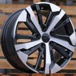 R16x7  5X108  ET  44  65.1  B5837  Black Polished (MB)  For PEUG  (P2+K2)