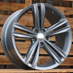 R19x8.5  5X112  ET  38  57.1  X006  Gun Metal (GM)  For VW  (K4+P1)