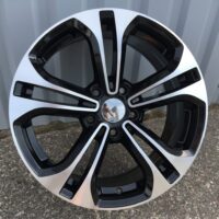 R17x7  5X114.3  ET  40  67.1  B1249  Black Polished (MB)  For KIA  (Z1+Z4)
