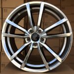 R17x7.5  5X112  ET  45  57.1  BK864  Hyper Black (HB)  For VW  (R)