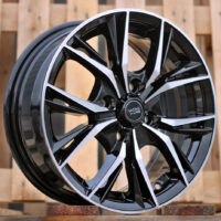 R14x6  4X100  ET  40  60.1  B5400  Black Polished (MB)  For RACIN  (R)