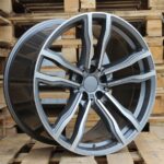 R19x8.5  5X120  ET  30  72.6  BY588  (DLJ588)  Grey Polished+Powder Coating (MGPC)  For BMW  (K4)  ((AKC 80 Eur))