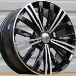 R17x7  5X112  ET  40  57.1  XE360  Black Polished+Powder Coating (MBPC)  For VW