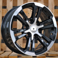R17x7.5  6X139.7  ET  38  67.1  B1649  Black Polished (MB)  For 4X4  (K3)