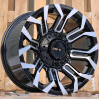 R17x9  5X127  ET  0  78.1  B1799  Black Polished (MB)  For 4X4  (Z4)