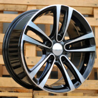 R17x8  5X120  ET  34  72.6  A5035  Black Polished (MB)  For BMW  (P)