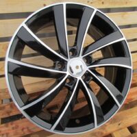 R16x6.5  5X112  ET  42  57.1  SK523  (BK5290)  Black Polished (MB)  For SKODA  (L4)