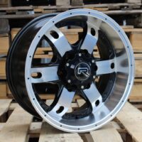 R16x8  6X139.7  ET  M10  110.1  BK749  Black Polished (MB)  For 4X4  (R+K2)