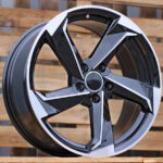 R17x7.5  5X112  ET  35  66.5  B5185  Black Polished (MB)  For AUD  (P)