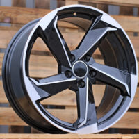 R19x8.5  5X112  ET  40  66.5  B5185  (IN5293)  Black Polished (MB)  For AUD  (Z6+Z5+K8)