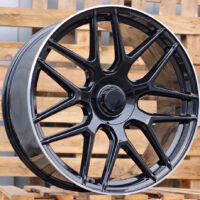 R23x10  5X130  ET  33  84.1  B5318  (A7102B)  Black+Polished Lip (BLPL)  For MER  (P)  (G Class)