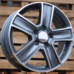 R15x6.5  5X130  ET  50  84.1  BK473  Grey Polished (MG)  For MER  (R)  ((max 1250kg))