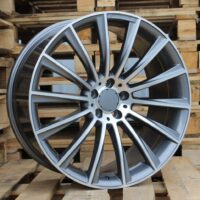 R22x9  5X112  ET  40  66.6  B1048  Grey Polished (MG)  For MER  (N2)  ((AKC 150 Eur))