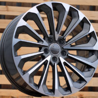 R21x9.5  5X112  ET  36  66.5  A5827  Grey Polished (MG)  For AUD  (P)  (E-Tron)