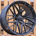 R20x8.5  5X112  ET  35  66.5  HX07F  Black Half Matt (BLHM)  For HAXER  (P2)  (HYBRID FORGED)