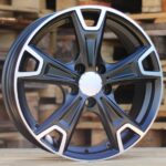 R17x6.5  5X112  ET  38  66.6  FE158  Black Polished Half Matt (MBHM)  For RACIN  (K7)  ((AKC 70 Eur))